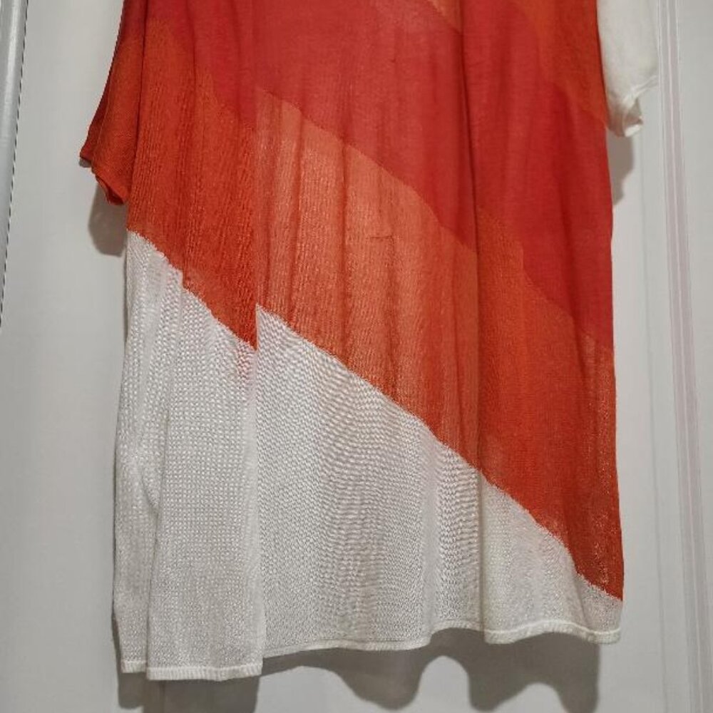 Chico Size 1 Or Medium Open Front Lightweight Kni… - image 2